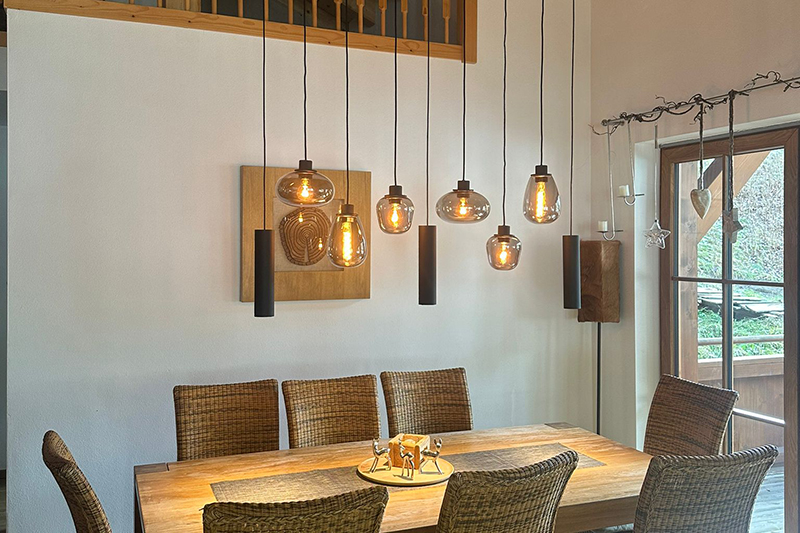 Esszimmer Ferienwohnung Dienten Skigebiet am Hochkönig